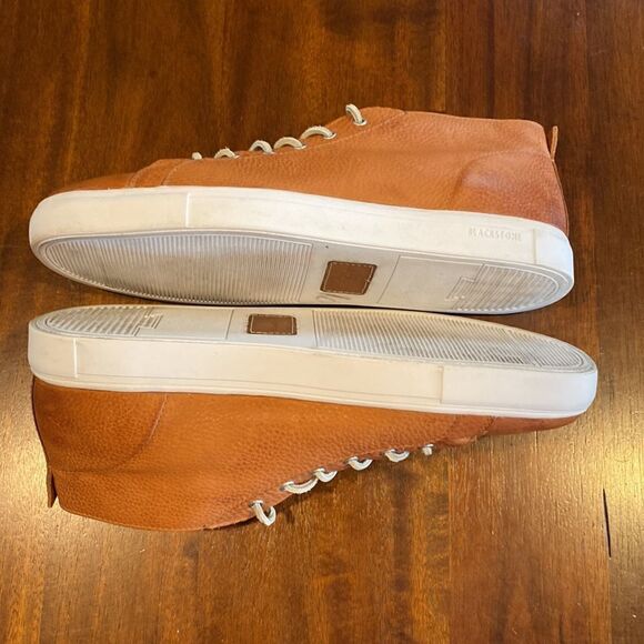 Blackstone Mid Top Sneaker in Ember Leather Size 11 - Picture 8 of 12